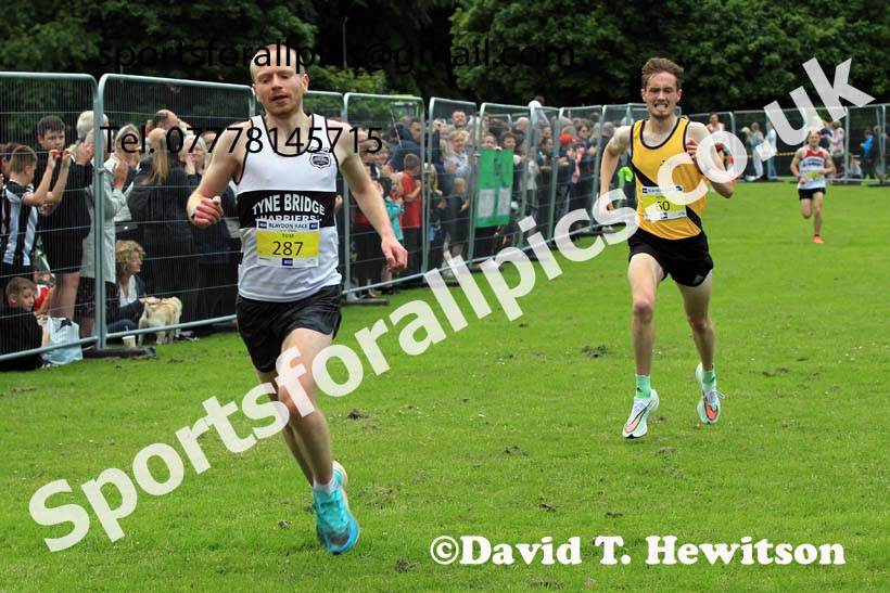 The 2022 Blaydon Race Road Race, Thursday, June 9th. Photo: David T. Hewitson/Sports for All Pics